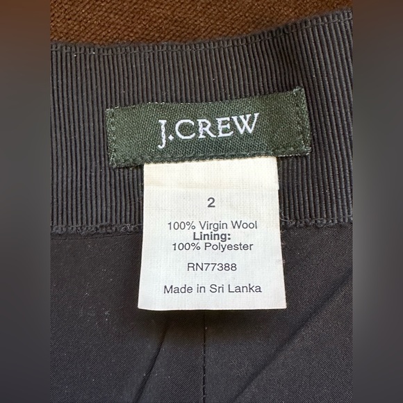 J. Crew Red,Black,Green Plaid Midi Skirt Pleaded Tail Back Elastic waist. Sz 4. - Picture 8 of 11